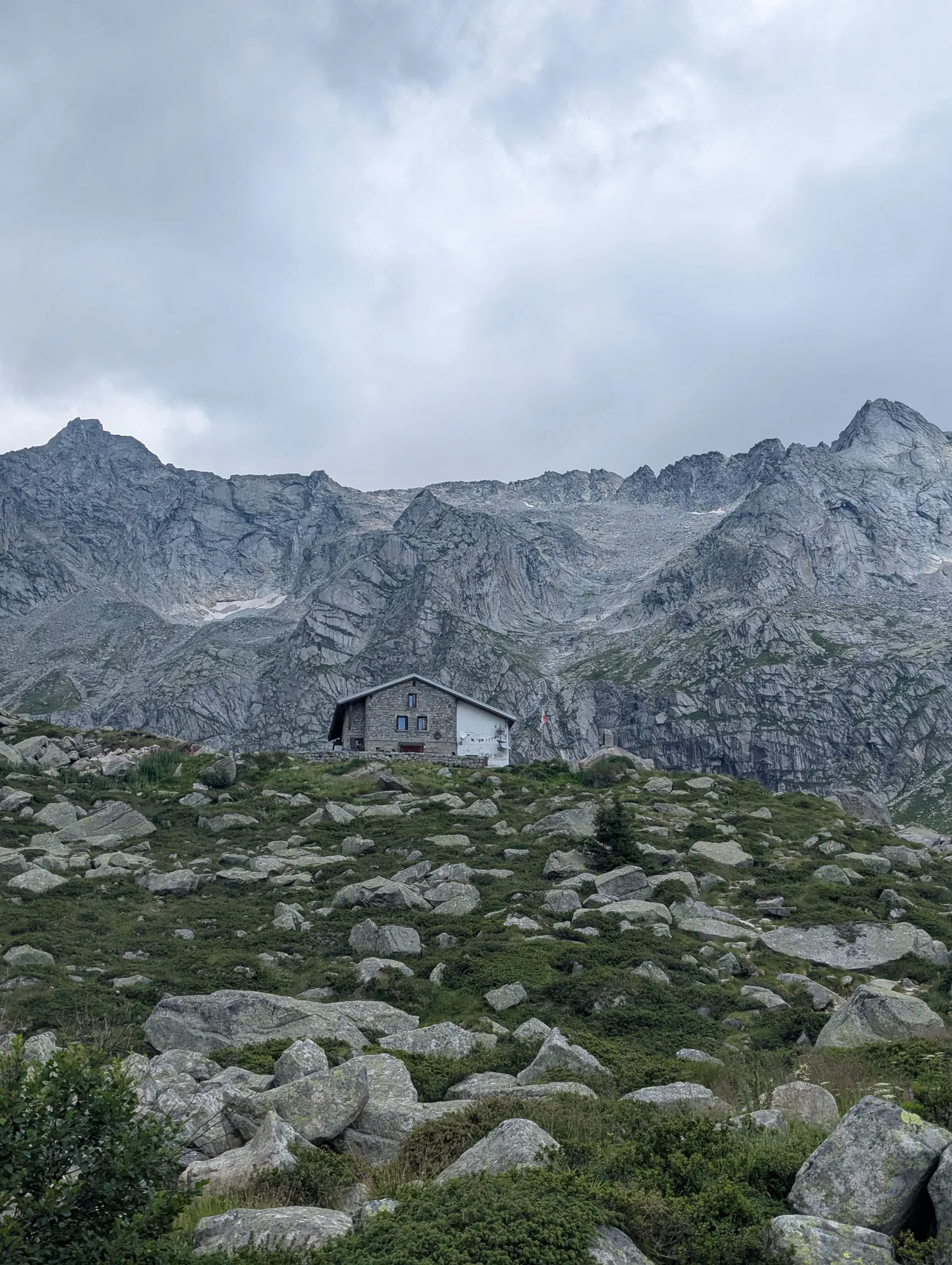 Il rifugio più da vicino